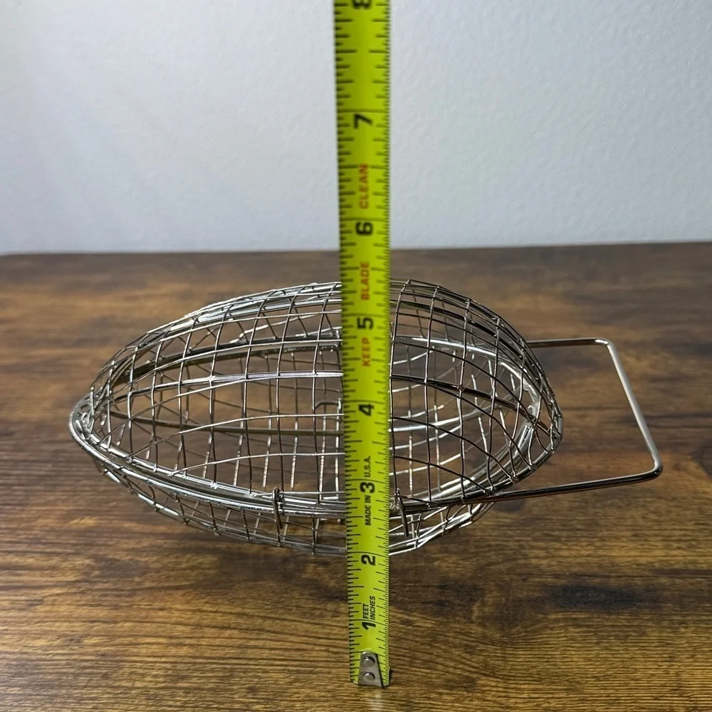 Silver Wire Eggs Basket